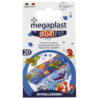 Megaplast | Plasturi pentru copii, 20 bucati