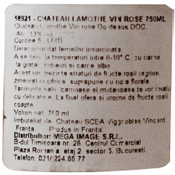 Chateau Lamothe | Vin roze  0.75L