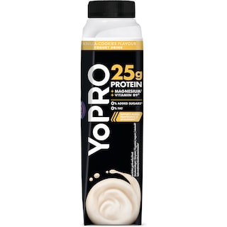 YoPRO | Iaurt de baut cu aroma de vanilie si biscuiti, 0,5% grasime 300g