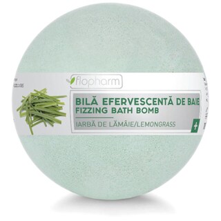 Flopharm | Bila efervescenta de baie lemongrass 160g
