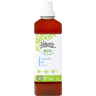 Nature's Promise Eco | Detergent gel de rufe Sensitive, 33 spalari 1L