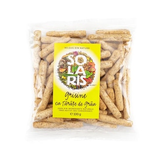 Solaris | Grisine cu tarate de grau 100g
