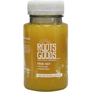 Roots&Goods | Fresh shot Pasiune pentru ghimbir 125ml
