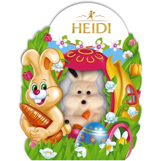 Heidi | Iepuras din ciocolata alba 20g