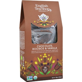 English Tea Shop | Ceai cu ciocolata, rooibos si vanilie eco 30g