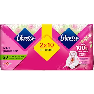 Libresse | Ultra | Absorbante Ultra+ Natural 20 bucati