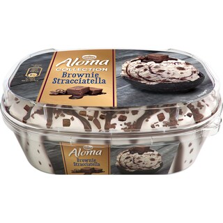 Aloma | Premium | Inghetata Brownie Stracciatella 487g