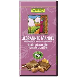 Rapunzel | Ciocolata bio cu miere si migdale 100g