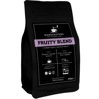 Manufaktura | Cafea boabe Fruity blend 200g