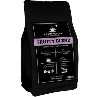 Manufaktura | Cafea boabe Fruity blend 200g
