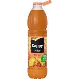 Cappy Pulpy | Bautura racoritoare cu piure si bucati de piersici 1.5L