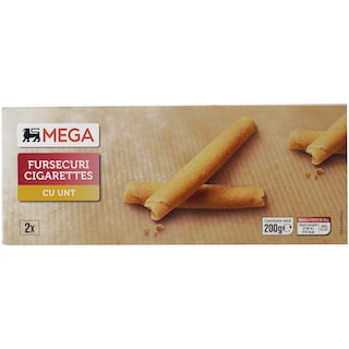 MEGA | Fursecuri cigarettes cu unt 200g