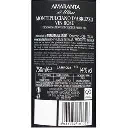 Tenuta Ullise | Vin rosu Amaranta di Ulisse 0.75L