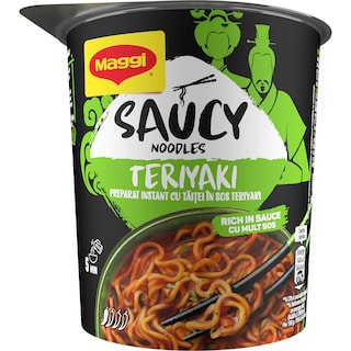 Maggi | Magic Asia | Preparat instant cu taitei in sos Teriyaki 75g
