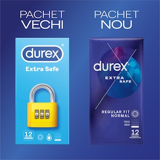 Durex | Prezervative Extra Safe 12 bucati