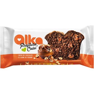 Alka | Prajitura casei cu ciocolata si alune 350g