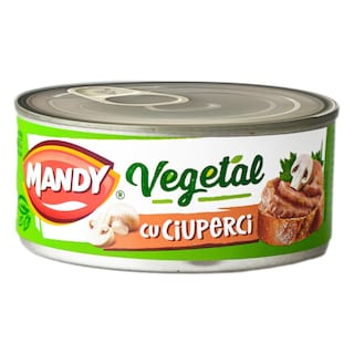 Mandy | Pasta vegetala cu ciuperci 120g