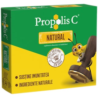 Propolis C | Propolis C Natural, 20 comprimate