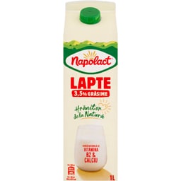 Napolact | Lapte 3.5% grasime 1L