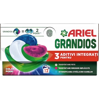 Ariel | Detergent Grandios Color, 12 spalari