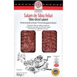 Salam de Sibiu feliat vid 100g