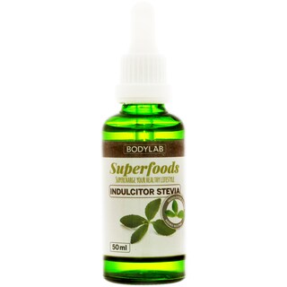 Body Lab | Indulcitor stevia lichid cu gust neutru 50ml