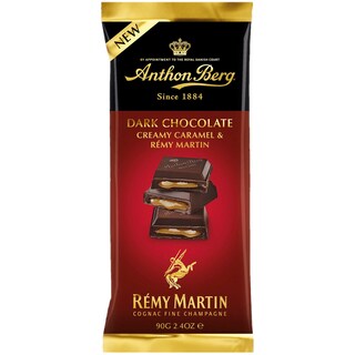 Anthon Berg | Ciocolata amaruie cu crema Remy Martin 90g