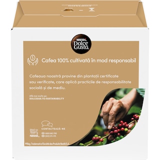 Nescafe | Dolce Gusto | Cafea Cortado Espresso Macchiato, 16 capsule