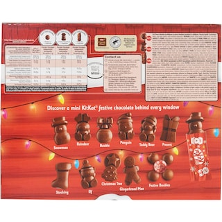 KitKat | Calendar Advent cu ciocolata cu lapte 208g