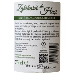 Zghihara | Vin alb sec Zgihara de Husi 0.75L