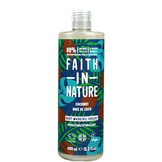 Faith in nature | Gel de dus natural, hidratant, cu cocos 400ml
