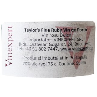 Taylor's | Vin rosu Fine Ruby Porto 0.75l