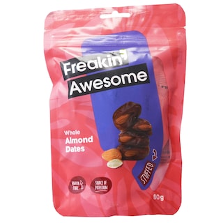 Freakin Awesome | Curmale umplute cu migdale 80g