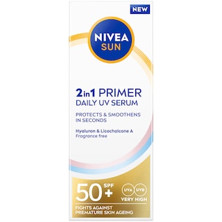 Nivea Sun | 2in1 Primer Daily UV Serum SPF50+  30ml