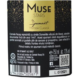 Recas | Vin spumant Muse Stars 0.75L
