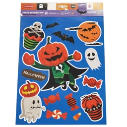 Decoratiune pentru fereastra Halloween, diverse modele