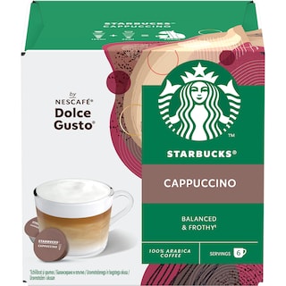 Starbucks | Cafea Cappuccino, 2x6 capsule