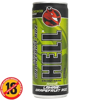 Hell | Bautura energizanta cu aroma de lamaie si grapefrut roz 250ml
