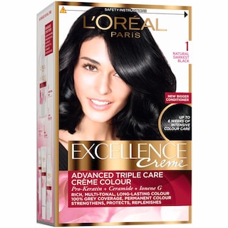 L'Oreal Paris | Excellence | Vopsea de par negru reno 192g