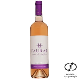 Faurar | Vin roze sec Cabernet Sauvignon si Merlot 0.75L