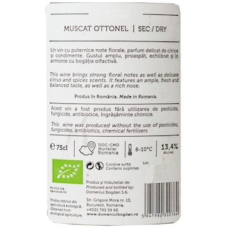 Domeniul Bogdan | Vin alb eco 0.75l