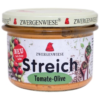 Zwergenwiese | Crema tartinabila bio cu rosii si masline 180g