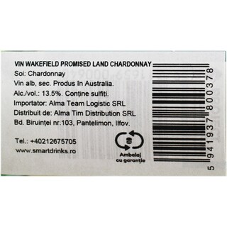 Wakefield | Vin alb sec Promised Land Chardonnay 0.75L