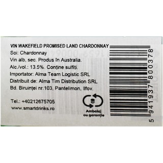 Wakefield | Vin alb sec Promised Land Chardonnay 0.75L