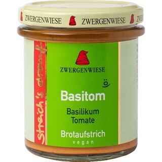 Zwergenwiese | Crema tartinabila bio cu rosii si busuioc 160g