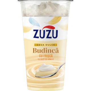 Zuzu | Dolce | Budinca din lapte cu frisca si gust de vanilie 170g