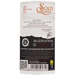 Solo Quinta | Vin roze cupaj 750ml