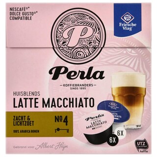 Perla | Cafea Latte Macchiato, 12 capsule