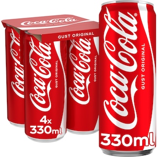 Coca-Cola | Bautura racoritoare carbogazoasa 4x330ml
