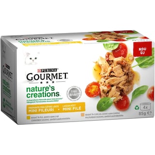 Gourmet | Nature's Creations | Hrana umeda de pui 4x85g